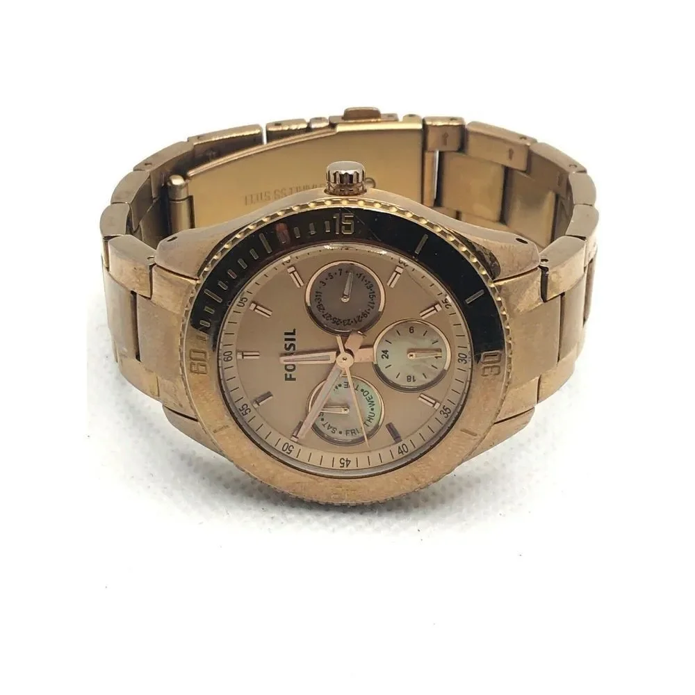 Fossil ES2859 Women Stainless Steel Analog Dial Quartz Genuine Wrist Watch LP246